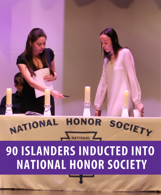  90 Islander inducted into National Honor Society